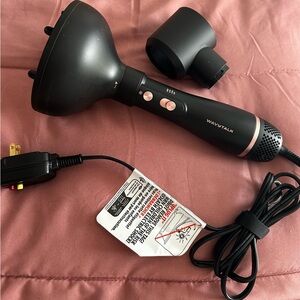 Wavytalk Black Hair Dryer with Diffuser